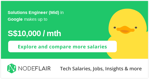 Google Solutions Engineer Mid Salaries in Singapore NodeFlair